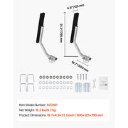 Charger l'image dans la visionneuse de galerie, Amocart Boat Trailer Guides 2PCS High-Hardness Steel Trailer Guide-Ons Fits C-Channel Bunk-Style Pontoon Trailers/V-Hull Boats
