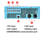 EASUN POWER 4KW 24V Soalr Inverter 5600W 24V 140A MPPT Inversores Pure Sine Wave Solar Power Inverter 6.25 Inch LCD 110V Hybrid Soalr Inverter 4000W Off Grid Hybrid Solar Inverter