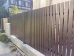 Premium High Quality Durable Black Aluminum Slat Fence Panels Customizable Length And Height Outdoor Privacy Fence