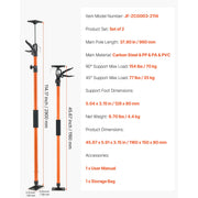 Load image into Gallery viewer, Amocart 2/4/8-Pack Cabinet Jack Support Pole Adjustable Steel Telescopic 154 lbs Capacity for Installing Cabinets Cargo Bars
