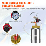 Load image into Gallery viewer, Amocart 2L/0.5gal Spray Paint Pressure Pot Tank Lightweight Air Paint Pressure Pot 1.8mm Nozzle Spray Paint Gun 3m Hoses
