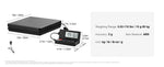 Amocart 110 lbs Digital Postal Shipping Scale with Timer 90° Foldable LCD Screen AC/DC Powered Package Scale for Laggage Home