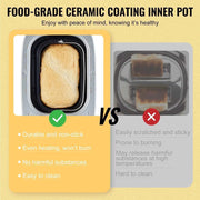 Load image into Gallery viewer, Amocart 3 LB Bread Maker 15-in-1 Dough Machine Nonstick Ceramic Pan Automatic Bread maker with Gluten Free Setting
