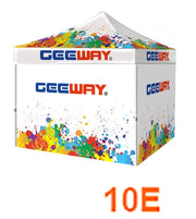 Load image into Gallery viewer, Canopy Cover 3x3 Heavy Duty Outdoor Popup Luxury Big Stretch Gazebo Tent Custom 10 X 10 Commercial Promotional Tent for events
