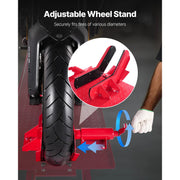 Load image into Gallery viewer, Amocart Motorcycle Lift Table 1000/1500lbs Pneumatic/Hydraulic Motorcycle Jack,Heavy Duty Bike Repair Stand for ATVs, Dirt Bike
