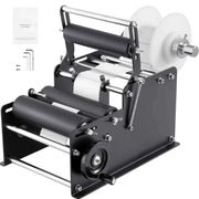 Load image into Gallery viewer, Amocart Manual Round Bottle Labeling Machine 15-20pcs/min Adjustable Labeler Bottles Diameter 0.78-4.72 in (with Pressing Bar)
