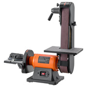 Charger l'image dans la visionneuse de galerie, Amocart 6in Disc Sander &amp; 2in x 42in Belt Sander 420W Bench Belt Disc Sanders Combo for DIY Woodworking Furniture Refinishing
