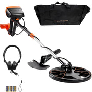 Load image into Gallery viewer, Amocart Metal Detector 8Inch Waterproof Search Coil &amp; High Accuracy Pointer Display Adjustable 38''-49'' Aluminum Stem Detector
