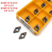 Load image into Gallery viewer, DCMT070204 DCMT11T304 VP15TF UE6020 Carbide Insert Internal Turning Tool High Quality CNC Turning Insert Cutting Lathe Tools
