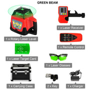 Load image into Gallery viewer, 360 Rotary Auto Self-Leveling instrument with self leveling laser level Laser Construction Tools Laser Leveling Instrument
