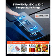 Bild in Galerie-Viewer laden, SucceBuy 12 Volt Refrigerator 20L/35L Car Fridge for Tesla Model 3/Model Y Portable Electric Freezer Compressor with APP Control
