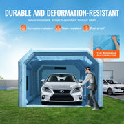 Load image into Gallery viewer, SucceBuy Inflatable Paint Booth Inflatable Spray Booth with Powerful Blowers and Air Filter System Portable Car Paint Booth
