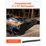 Load image into Gallery viewer, SucceBuy Sanding BeltsBelt Sander Sanding Belts 6PCS(Each of 120 240 400 600 800 1000 Grits)Silicon Carbide for Knife Sharpening - AMOCART
