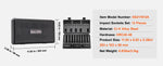 Amocart 1/2" 3/8" Drive Impact Socket Set 13/23/33/34/48/65/90PCs SAE Metric Cr-V/Cr-Mo Socket Set 6 Point Alloy Steel Repair