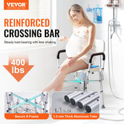 Load image into Gallery viewer, SucceBuy Shower Chair Adjustable Height Bench Bath Chair for Elderly Disabled Shower Chair for Inside Shower Bathtub 400/350lb - AMOCART
