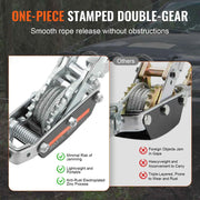 Load image into Gallery viewer, SucceBuy 5T Come Along Winch Ratchet Power Puller Tool with 11.5ft Steel Cable Automotive Hoist Cable Puller for Vehicle Rescue
