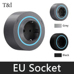 Wall power rail socket, kitchen aluminum expansion socket 40cm 50cm, built-in socket on countertop