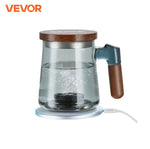 Amocart 400ML Hydrogen Water Cup Hydrogen Generator SPE Technology Hydrogen Water Ionizer Machine with Wireless Charging Base