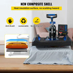 Amocart Heat Press Machine 12 x 15 /15x15 Inches Fast Heating 360 Swing Away Digital Sublimation T-shirt Vinyl Transfer Printer