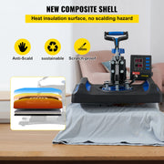 Bild in Galerie-Viewer laden, SucceBuy Heat Press Machine 12 x 15 /15x15 Inches Fast Heating 360 Swing Away Digital Sublimation T-shirt Vinyl Transfer Printer

