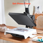 Amocart 15x15 inch Heat Press Heat Press Machine Fast Even Heating High Pressure Digital Industrial-Quality Sublimation Printer