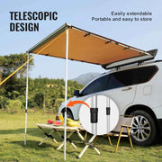 Load image into Gallery viewer, SucceBuy Vehicle Awning  Retractable Car Side Awning Car Awning with Waterproof Storage Bag  Suitable for Truck SUV Van Campers
