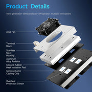 Load image into Gallery viewer, ENMG High-Power Semiconductor Refrigeration Chip Cooling Module for Industrial Cabinet Fan Radiator Electronic Air Conditionet.
