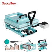 Load image into Gallery viewer, Amocart 15x15in 5in1 8in1 Hybrid Heat Press Multifunction Heat Up Fast All-New Patented Design Sublimation Press Machine
