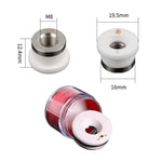 Original Raytools Ceramic Laser Ring Diameter 28 32mm M11 M14 Ceramic Nozzle Holder Raytools BT240 BT230 BM110 114 1202740001
