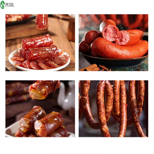 SucceBuy 3L 5L 7L 7,8L Horizontaler Wurstfüller Lebensmittelverarbeitung 5 Fülldüsen Küchenzubehör Haushaltsgerät für Hot Do