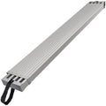 SucceBuy Telescoping Aluminum Work Plank 9-15Feet 500lbs Capacity 12.5inch Width Aluminum Scaffold Plank Extension Staging Plank