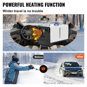 Charger l'image dans la visionneuse de galerie, Chauffage à air diesel SucceBuy 8KW, chauffage de stationnement 12V pour camion, une sortie d'air avec interrupteur LCD noir pour camping-car, camion, bateau, caravanes
