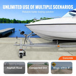 Amocart 5000lbs Electric Trailer Dolly 12V Trailer Jockey Wheel with 22 ft/min Speed & Adjustable Height for Moving Caravan