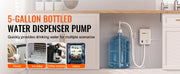 Load image into Gallery viewer, Amocart 5 Gallon Bottled Water Dispenser Pump System Automatic Electric Single Inlet Compatible Use w/ Tea Machine Refrigerator
