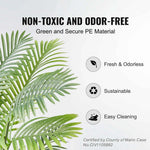 Amocart Artificial Palm Tree 4/5/6 FT Faux Plant Secure PE Material & Anti-Tip Tilt Protection Low-Maintenance Plant for Home