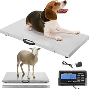 Load image into Gallery viewer, SucceBuy 1100LBS Digital Postal Scale 0.2 lbs Dual Accuracy Commercial Weight Scale with Hold/Tare Function for Packages Postage - AMOCART
