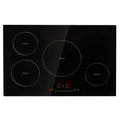 SucceBuy 4 Burners 30'' Electric Cooktop Induction Stove Top Built-in Magnetic Cooktop with 9 Heating Level Touch Screen Burner