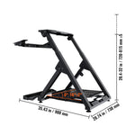 Amocart Foldable Racing Steering Wheel Stand Height Adjustable Universal Base Compatible with Logitech & Thrustmaster  Wheel