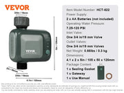 Charger l'image dans la visionneuse de galerie, Amocart WiFi Sprinkler Timer Single/Two Outlet Smart Hose Faucet Water Timer APP Control/Voice Control, IPX6 for Yard Watering
