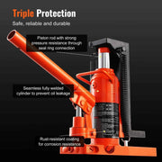 Load image into Gallery viewer, Amocart Hydraulic Toe Jack 2.5 Ton On Toe Toe Jack Lift 5 Ton On Top Lift Capacity Machine Jack 0.8-5.3 in

