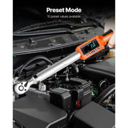 Load image into Gallery viewer, Amocart Digital Torque Wrench Set 2 Pieces1/2 3/8 Inch Drive 72-Tooth ±2% Torque Wrench w/Preset Value Buzzer LED Motorcycle
