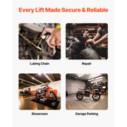 Charger l'image dans la visionneuse de galerie, Amocart Dirt Bike Stand, 1100 lbs Universal Dirtbike Maintenance Lift, Moto Box Stand for Motorcycle &amp; Powersports Maintainence
