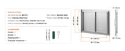 Charger l'image dans la visionneuse de galerie, 【Premium】Amocart BBQ Access Door Double Outdoor Kitchen Stainless Steel Flush Mount Door for BBQ Island Grilling Station Outsid

