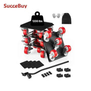 Load image into Gallery viewer, Amocart 4PCS Furniture Dolly 1200Lbs/3474Lbs Fridge Movers with5 360° Rotation Wheels&amp;Lift Slider Tool Set for Appliances Sofa
