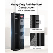 Load image into Gallery viewer, SucceBuy Gun Safe Cold-Rolled Steel Fireproof Cabinet with Keypad &amp; Key with Magazine and Lighting Adjustable Racks for Rifles
