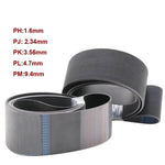 Poly V ribbed drive belt multi-ribbed belts PJ1105 435J 8ribs 5ribs PJ1092 430J PJ1168 8 rib 6 rib serpentine belt