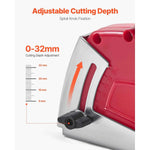Amocart Cutting Dust Shroud for Angle Grinders 4-5 in Angle Grinder Dust Shroud with 6 Clamping Washers for Concrete Wall Stone