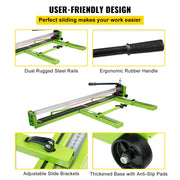Load image into Gallery viewer, SucceBuy Manual Tile Cutter Infrared Laser Positioning Floor Push Knife Professional Hand Tool for Cutting Porcelain Ceramic - AMOCART
