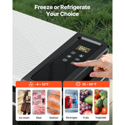 Load image into Gallery viewer, Succebuy 15-55L Portable Cooler Electric Compressor 12V/24V DC 110-240V AC Freezer Refrigerator for Home - AMOCART
