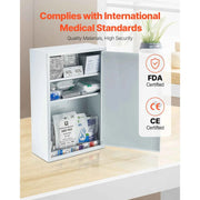 Charger l'image dans la visionneuse de galerie, SucceBuy 3-Shelf First Aid Cabinet 1000Pcs Wall Mounted OSHA&amp;ANSI 2015 (Class A) Industrial Emergency Metal Med Box for Business

